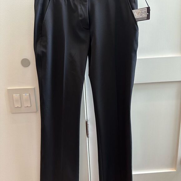 NWT PRADA black techno fiber long pants in size 40 - Picture 1 of 15